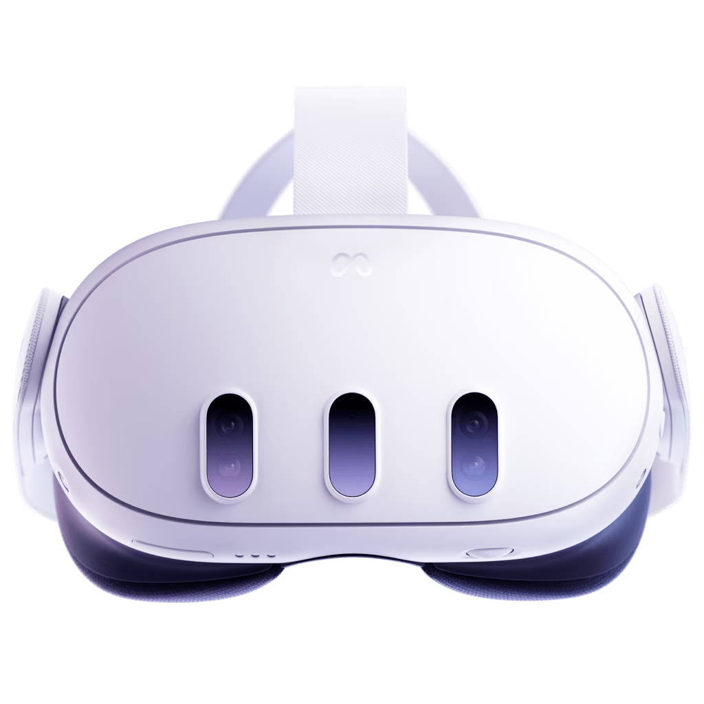 a VR set with a CTA